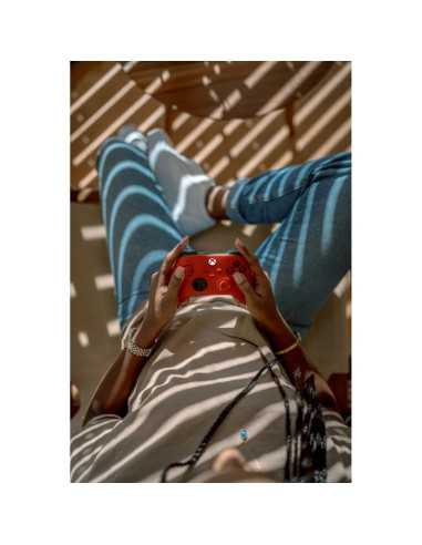 Microsoft xbox series kontroler - pulsujący czerwon