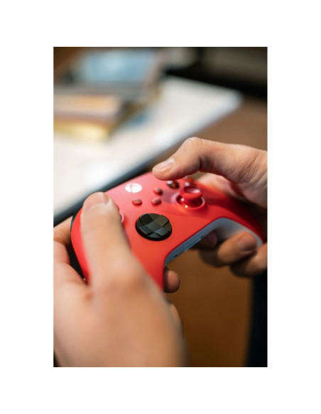 Microsoft xbox series kontroler - pulsujący czerwon