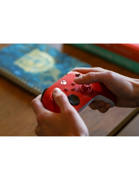 Microsoft xbox series kontroler - pulsujący czerwon