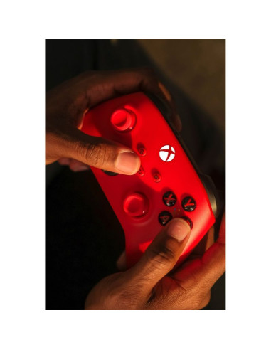 Microsoft xbox series kontroler - pulsujący czerwon