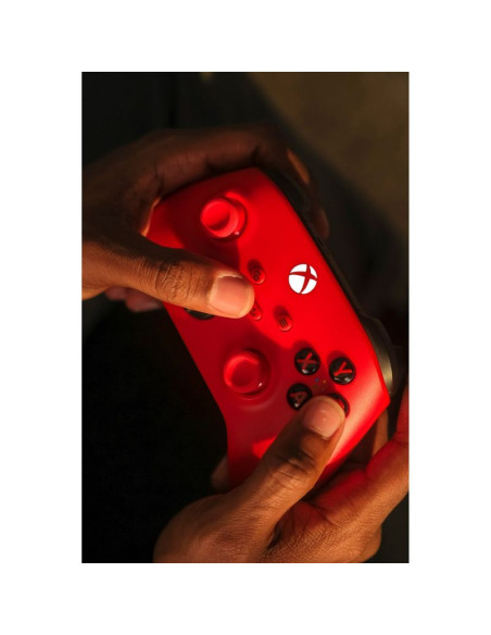 Microsoft xbox series kontroler - pulsujący czerwon