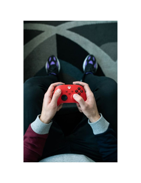 Microsoft xbox series kontroler - pulsujący czerwon