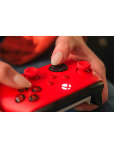 Microsoft xbox series kontroler - pulsujący czerwon