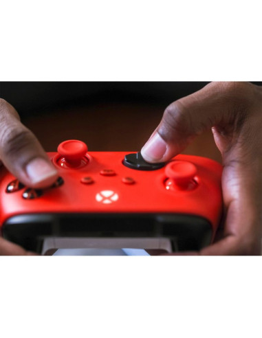 Microsoft xbox series kontroler - pulsujący czerwon