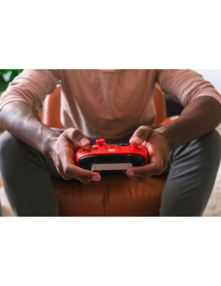 Microsoft xbox series kontroler - pulsujący czerwon
