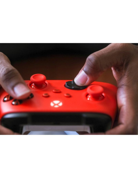 Microsoft xbox series kontroler - pulsujący czerwon