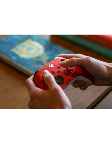 Microsoft xbox series kontroler - pulsujący czerwon
