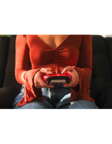 Microsoft xbox series kontroler - pulsujący czerwon