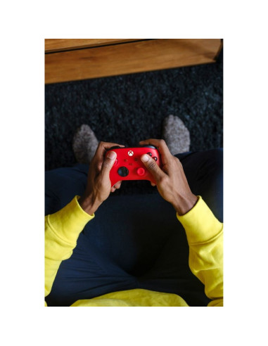 Microsoft xbox series kontroler - pulsujący czerwon