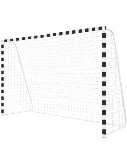 Bramka do piłki nożnej z siatką 300x200x100cm enero