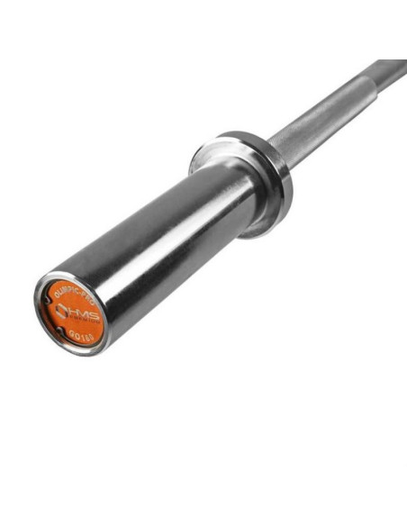 Gryf olimpijski 8,3 kg / 1200 mm z zaciskami lock jaw hms go160