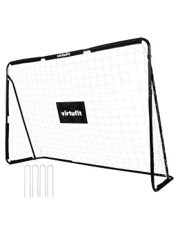 Virtufit bramka piłkarska z matą do strzelania - 215 x 150 cm 2