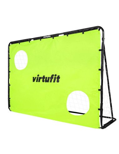 Virtufit bramka piłkarska z matą do strzelania - 215 x 150 cm