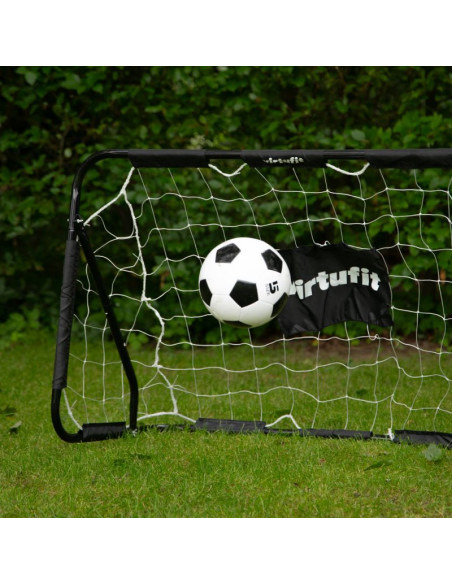 Virtufit bramka piłkarska z matą do strzelania - 215 x 150 cm