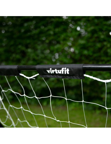 Virtufit bramka piłkarska z matą do strzelania - 215 x 150 cm
