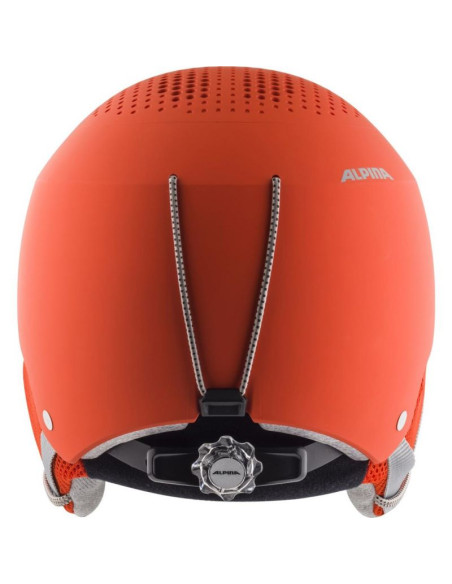 Kask narciarski alpina zupo pumpkin-orange matt 51-55