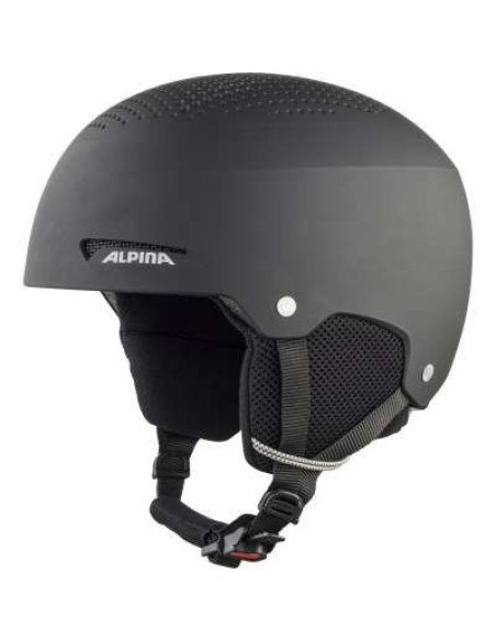 Kask narciarski alpina zupo black matt 54-58