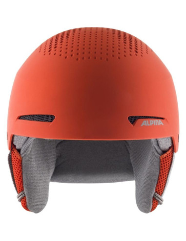Kask narciarski alpina zupo pumpkin-orange matt 54-58