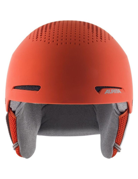 Kask narciarski alpina zupo pumpkin-orange matt 54-58