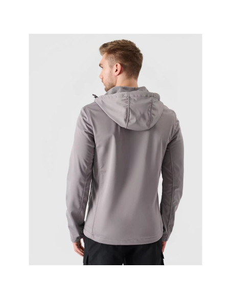 Kurtka softshell wiatroodporna membrana 5 000 męska 4f nosh4sfm001b-25s