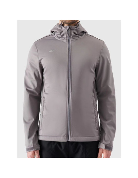 Kurtka softshell wiatroodporna membrana 5 000 męska 4f nosh4sfm001b-25s
