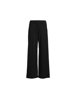 Szerokie spodnie damskie casall studio pants black