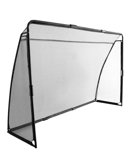 Bramka do piłki nożnej z siatką i tarczą strzelecką 240x160x80cm enero pro