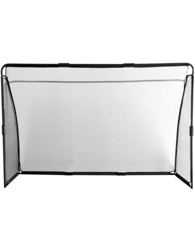 Bramka do piłki nożnej z siatką i tarczą strzelecką 240x160x80cm enero pro