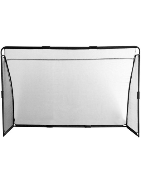 Bramka do piłki nożnej z siatką i tarczą strzelecką 240x160x80cm enero pro