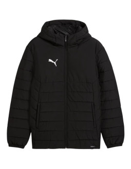Kurtka męska puma team additions hooded padded czarna 659795 03 2
