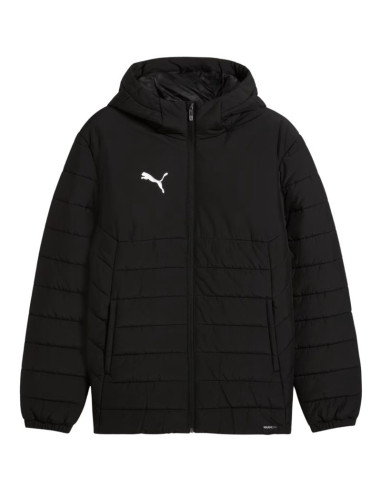 Kurtka męska puma team additions hooded padded czarna 659795 03