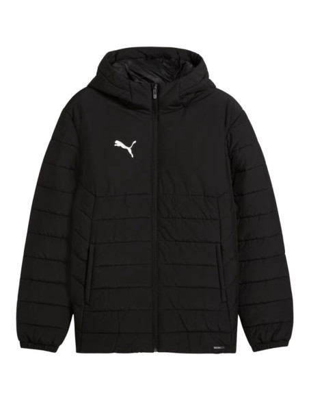 Kurtka męska puma team additions hooded padded czarna 659795 03
