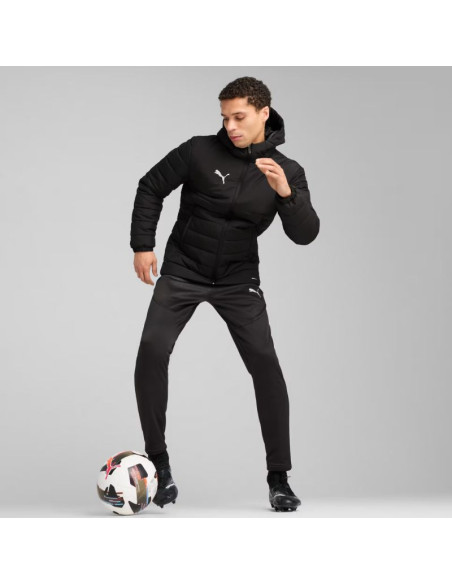 Kurtka męska puma team additions hooded padded czarna 659795 03