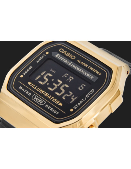 Zegarek męski casio vintage a168wegb-1bef + box