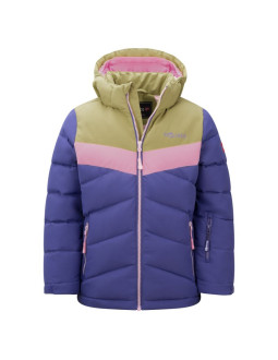 Kurtka ocieplana z kapturem dziewczęca trollkids girls gryllefjord jacket zimowa fioletowa (461-154)