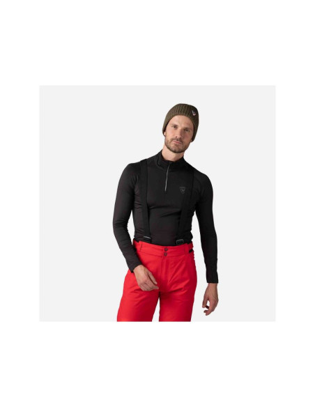 Koszulka rossignol classique 1/2 zip czarny