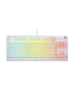 Klawiatura steelseries apex 3 tkl us, white
