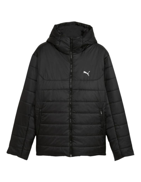 Kurtka męska puma ess hooded padded czarna 685211 01