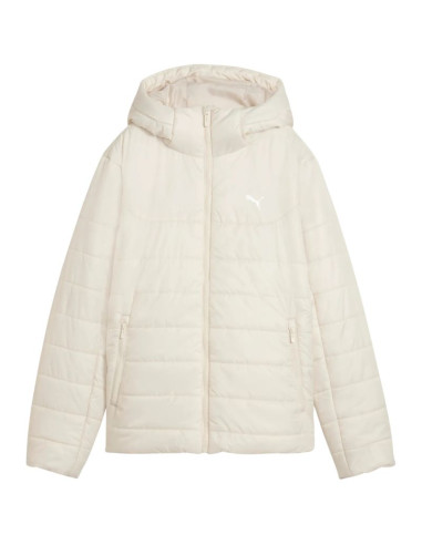 Kurtka damska puma ess hooded padded ecru 685231 87