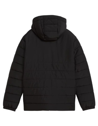 Kurtka dla dzieci puma team additions padded hooded czarna 659738 03