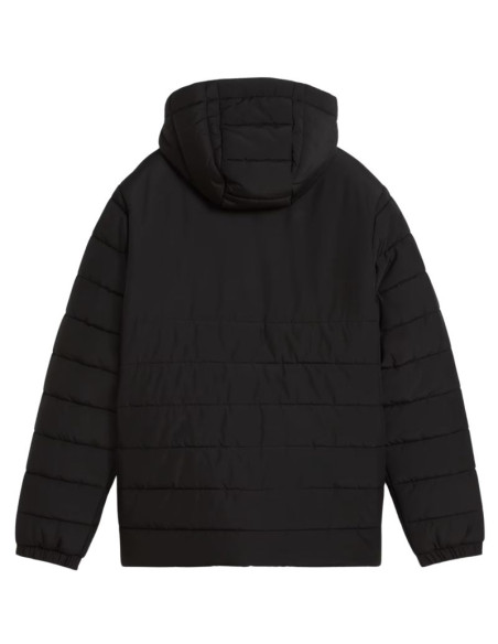 Kurtka dla dzieci puma team additions padded hooded czarna 659738 03