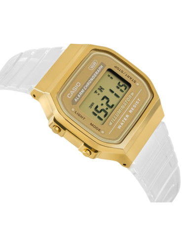 Zegarek damski casio vintage a168xesg-9aef + box