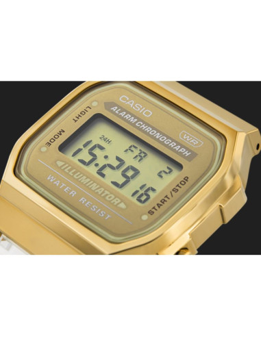 Zegarek damski casio vintage a168xesg-9aef + box