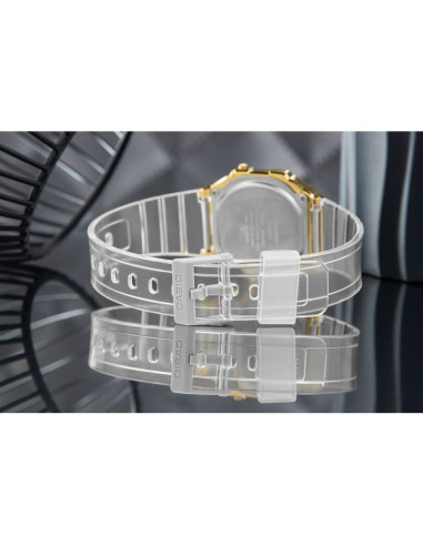 Zegarek damski casio vintage a168xesg-9aef + box