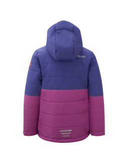 Kurtka zimowa dziecięca trollkids kids hemsedal snow jacket xt ocieplana wodoodporna fioletowa (513-154) 2