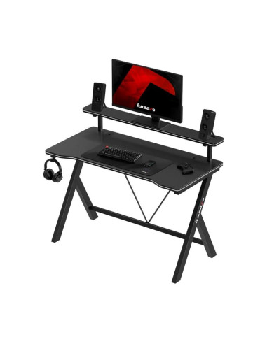 Biurko gamingowe huzaro hero 1.9 black
