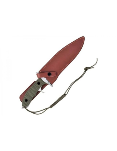 Nóż rambo v cinema classic z pochwą skórzaną (cc-h5)