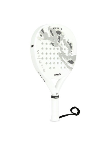 Virtufit rakieta padel hybrid - biało-szara
