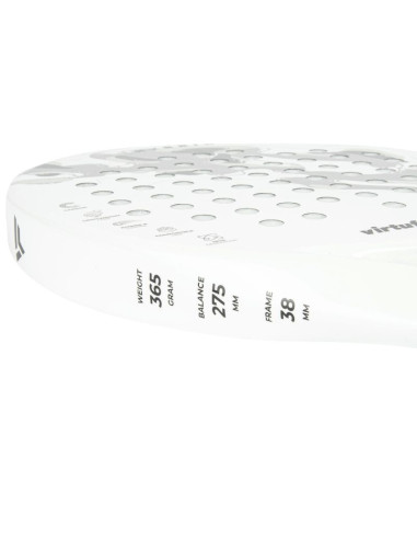 Virtufit rakieta padel hybrid - biało-szara