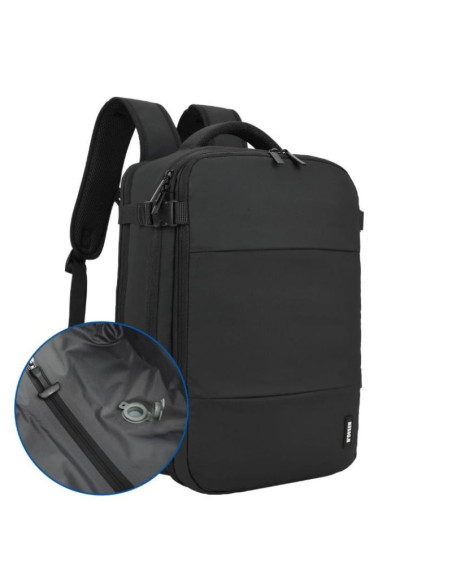 Plecak podróżny kabinowy z pompką noveen ctb500 black 40x20x25